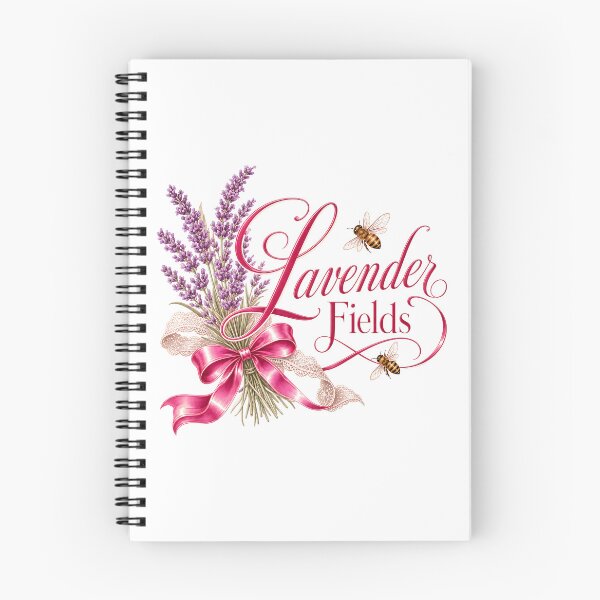 Item preview, Lavender Fields Bee Floral Design designed and sold by QuirkyCloud Designs.