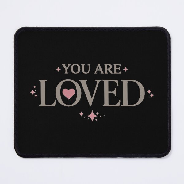 Item preview, You Are Loved Minimalist Typography designed and sold by PunchDrop.