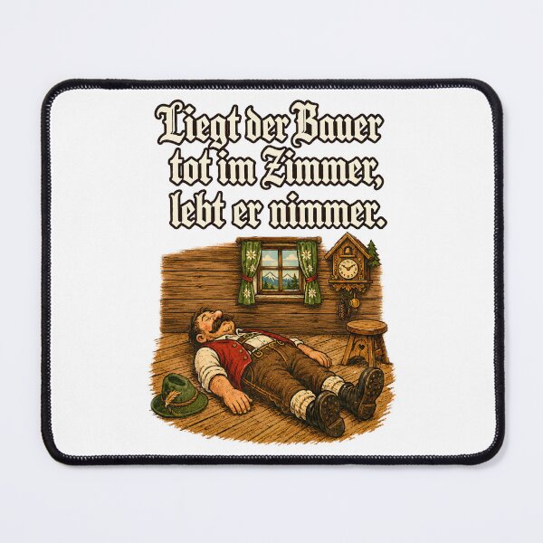 Item preview, If the farmer lies dead in the room – Funny farmer's rule designed and sold by Alrasumofsky's Nonsense Shop .