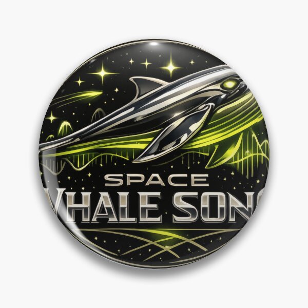 Item preview, Chrome Neo Deco Space Whale Song Aliencore Graphic designed and sold by TheRealTaria.