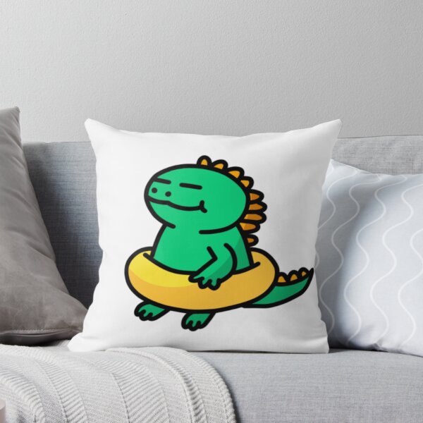 Item preview, lizard in swim ring designed and sold by TheCoolestGuyAroundTown.