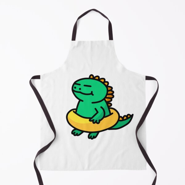 Item preview, lizard in swim ring designed and sold by TheCoolestGuyAroundTown.