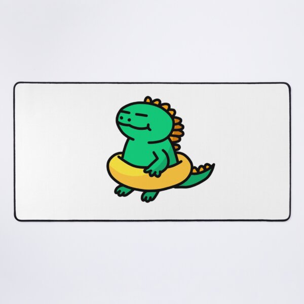 Item preview, lizard in swim ring designed and sold by TheCoolestGuyAroundTown.