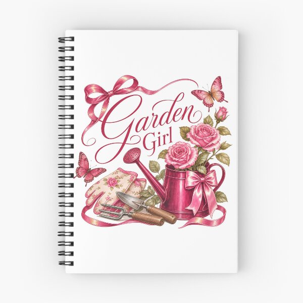 Item preview, Garden Girl Floral Gardening Design designed and sold by QuirkyCloud Designs.