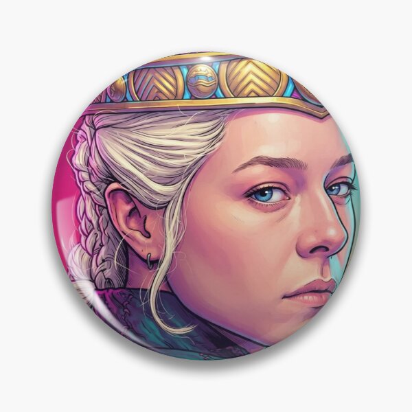 Item preview, Emma Queen Rhaenyra Sci Fi Dragon Targaryen Daenerys Tv Series Lgbtq+ Sapphic WLW Home Decor Poster Print Art Comic Pride  designed and sold by Mind Space.