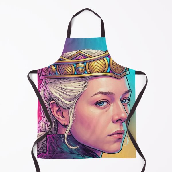 Item preview, Emma Queen Rhaenyra Sci Fi Dragon Targaryen Daenerys Tv Series Lgbtq+ Sapphic WLW Home Decor Poster Print Art Comic Pride designed and sold by Mind Space.