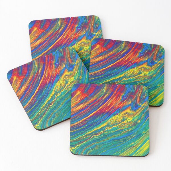Item preview, Tie-Dye Trip - Acrylic Pour Painting designed and sold by JTLenny.