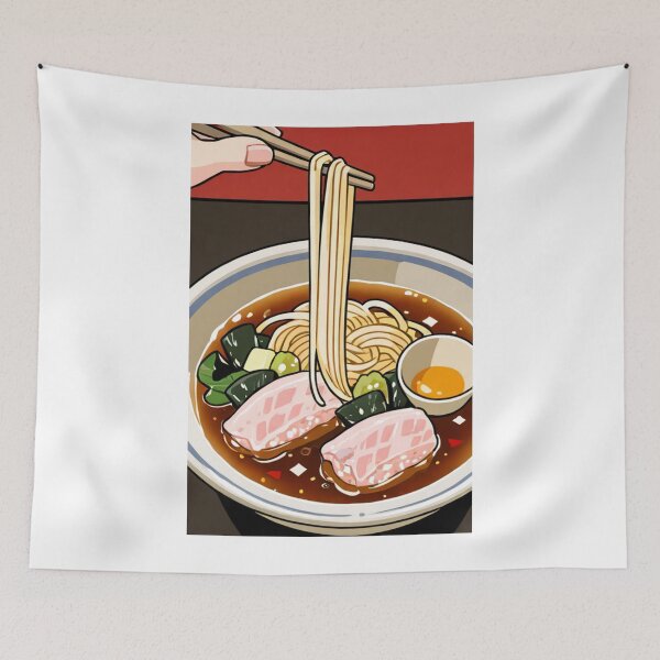 Item preview, Gastronomy - Traditional Japanese Dish, Gourmet Graphic Representation designed and sold by AnimeShin.