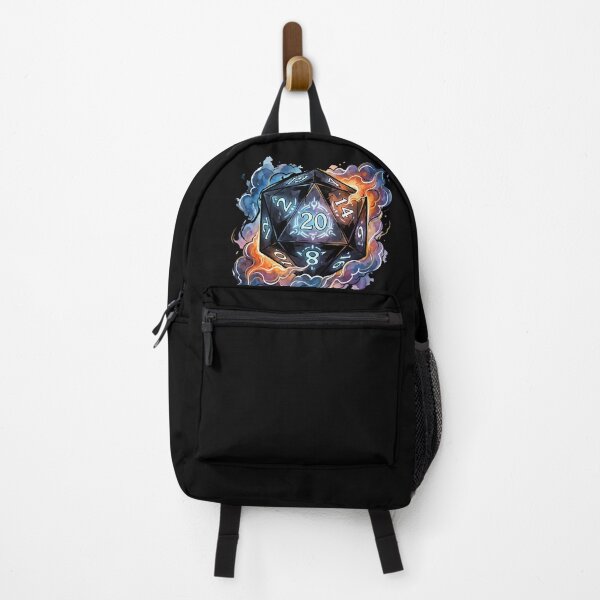 Item preview, Flaming D20 Polyhedral Dice Arcane Cosmic Fire TTRPG Gamer designed and sold by WorldShop17.