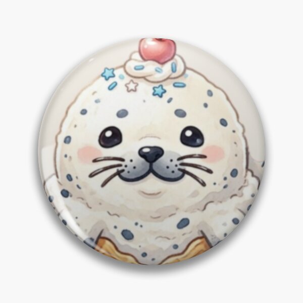 Item preview, Baby Seal Ice Cream: Seal-y Sweet Treats designed and sold by Megaera8.