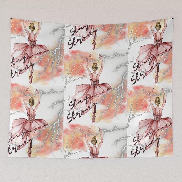 Item preview, A Dancing Ballerina in a Storm of Flashes designed and sold by SabinasDesign.