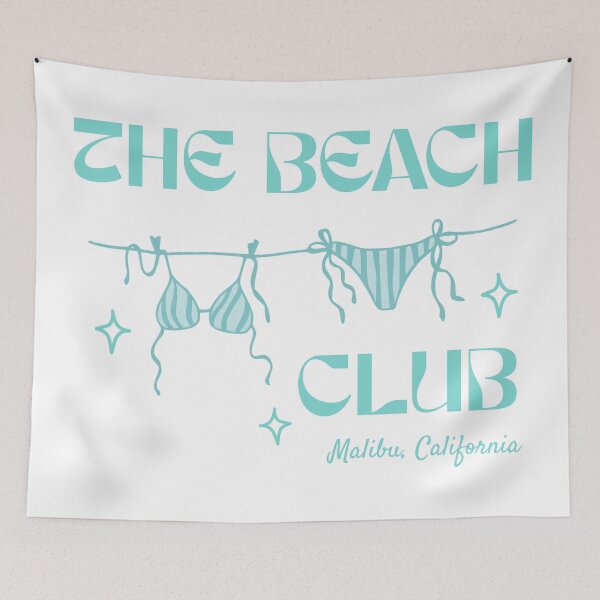 Item preview, the beach club in aqua designed and sold by sol tide.