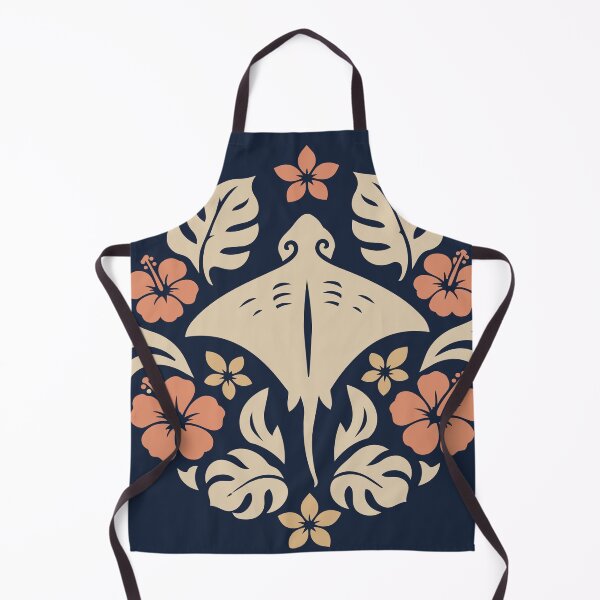 Item preview, Manta Ray Medallion – Polynesian Tifaifai Style designed and sold by Tahitifaifai.