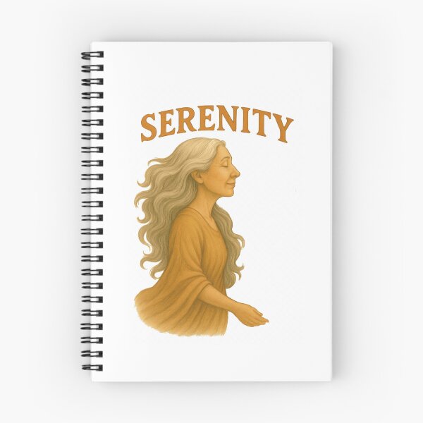 Item preview, Serenity Meditating Woman Boho Line Art designed and sold by BeverlyBooks.