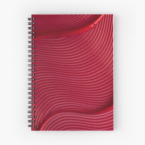 Item preview, Red Wavy Ridged Texture Abstract designed and sold by BuckaBaby.