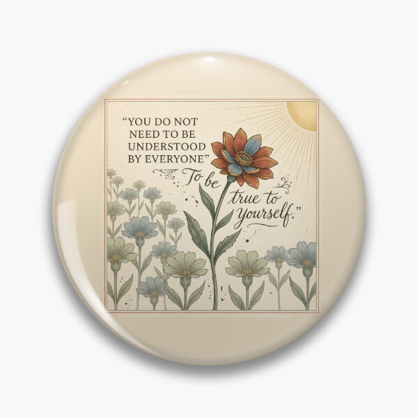 Item preview, Be True To Yourself Shirt – Wildflower Individuality Vintage Botanical Tee designed and sold by DmaarGroup.