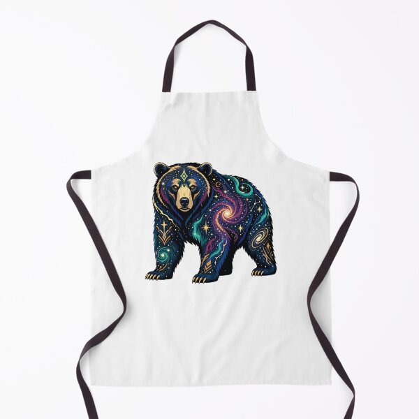 Item preview, Celestial Bear - Milky Way Spirit designed and sold by Wild Creative Art.