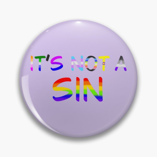 Item preview, It's Not A Sin designed and sold by The LGBTea .