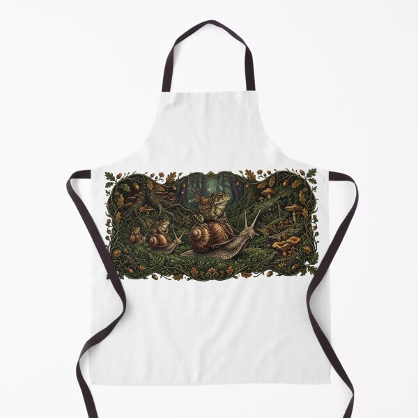 Item preview, Frog Snail Riders - Toad Cowboy Caravan Goblincore Forest Adventure designed and sold by Neurospicy Trolls.