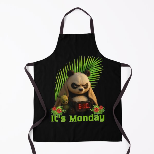 Item preview, Funny Grumpy Panda It's Monday Morning designed and sold by BULAIR89.