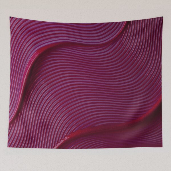 Item preview, Magenta Wavy Ridged Texture Abstract designed and sold by BuckaBaby.