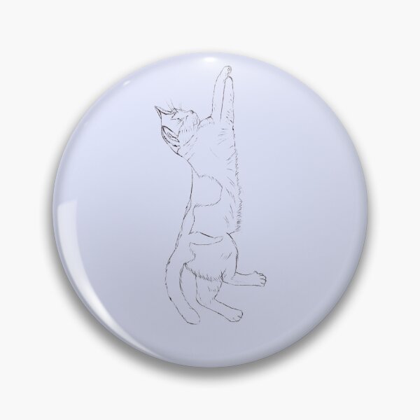 Item preview, Long vertical cat designed and sold by Eleanartist.