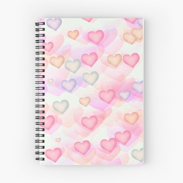 Item preview, Cute Small Watercolor Hearts Abstract Pattern Print designed and sold by TedraOrtega.