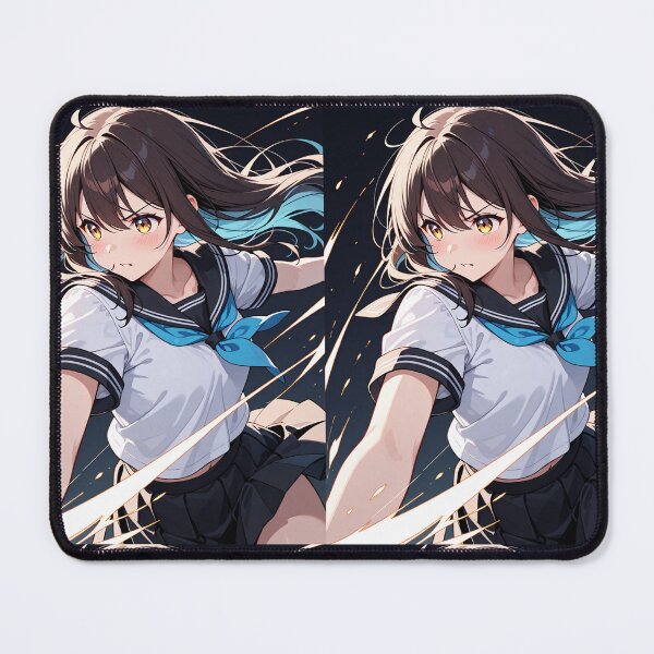 Item preview, Animation - Female Animated Character, Dynamic Energy in School Uniform designed and sold by AnimeShin.