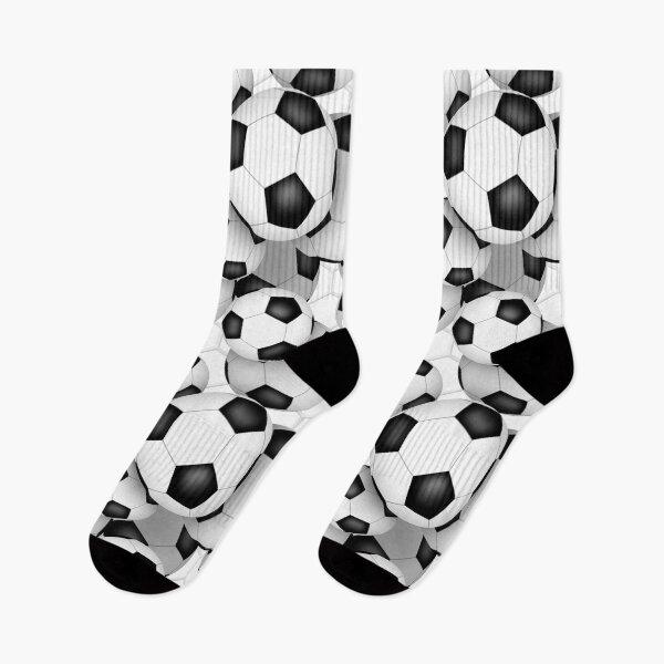 Item preview, Soccer balls with goal netting accent pattern designed and sold by katzdzynes.