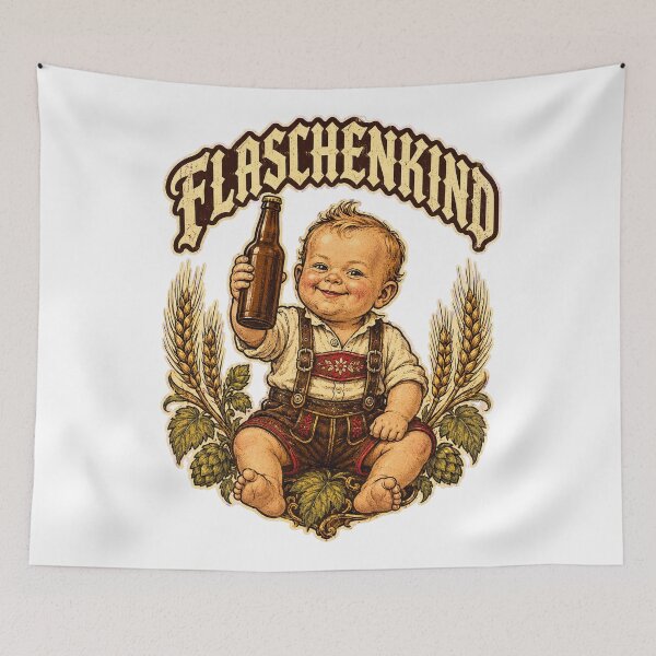 Item preview, Bottle baby – Funny baby with a beer bottle designed and sold by Alrasumofsky's Nonsense Shop .