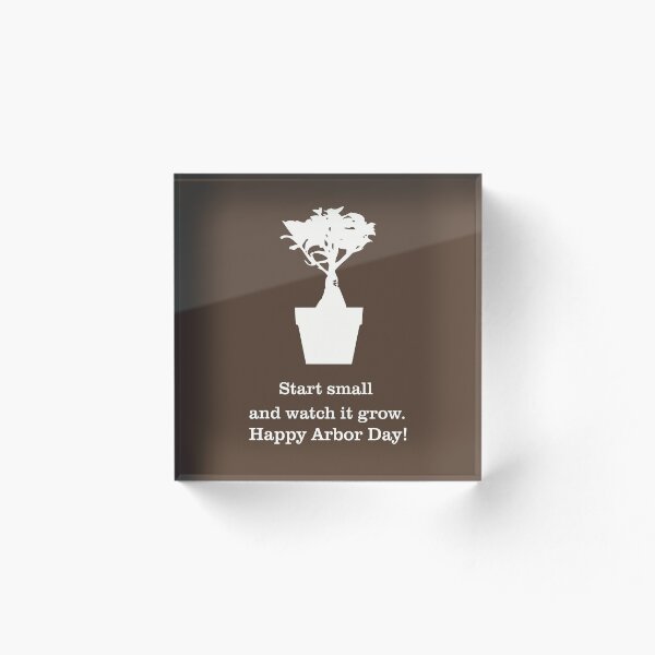 Item preview, Start small and watch it grow. Arbor Day designed and sold by Noydee Red Salavan.