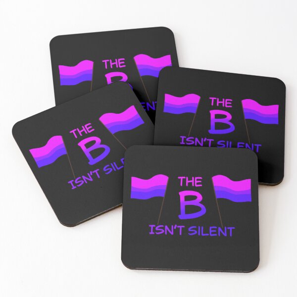 Item preview, The B Isn't Silent  designed and sold by The LGBTea .