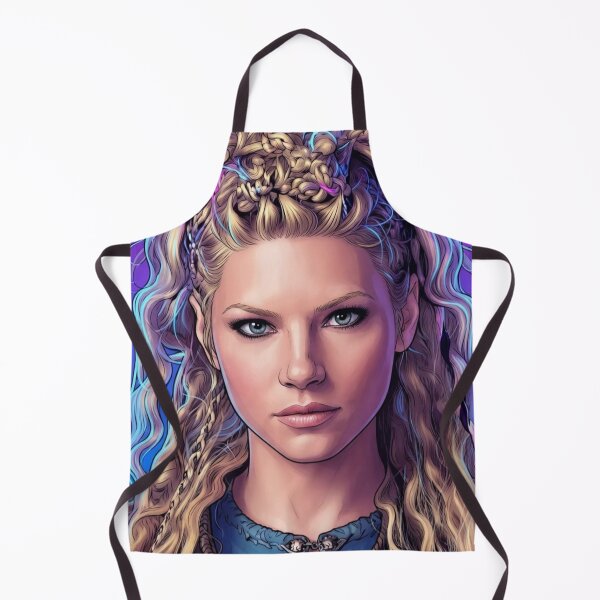 Item preview, Lagertha Queen Kattegat Sci Fi Viking Norse History Tv Series Lgbtq+ Sapphic WLW Home Decor Poster Print Art Comic Pride designed and sold by Mind Space.