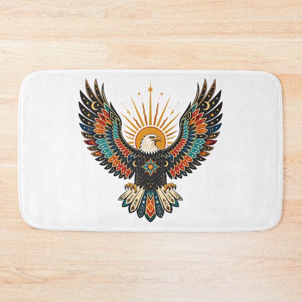 Item preview, Celestial Eagle - Solar Spirit designed and sold by Wild Creative Art.
