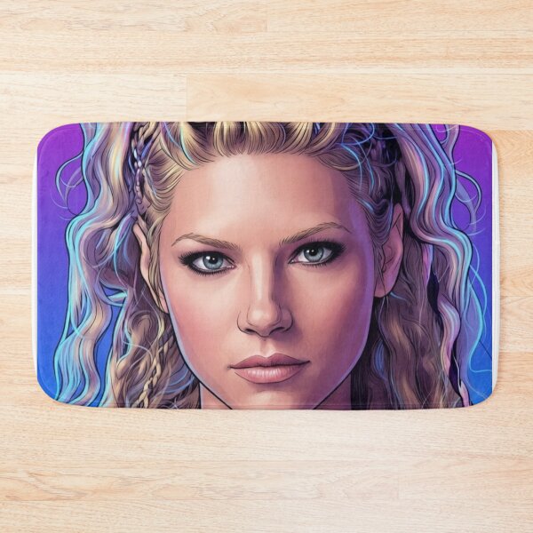 Item preview, Lagertha Queen Kattegat Sci Fi Viking Norse History Tv Series Lgbtq+ Sapphic WLW Home Decor Poster Print Art Comic Pride  designed and sold by Mind Space.