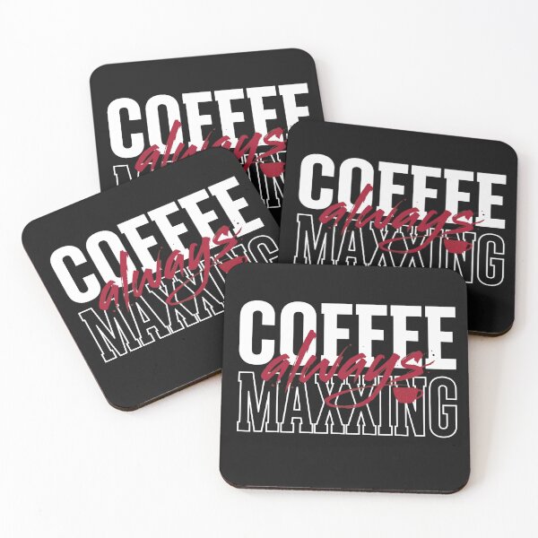 Item preview, Coffeemaxxing Always Certified Coffee Lover designed and sold by Uchida Arts ®.