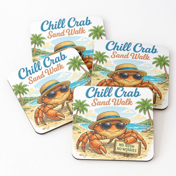 Item preview, Tropical Chill Crab Artwork designed and sold by Mindful56.