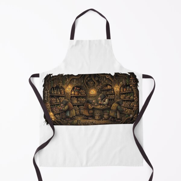 Item preview, Mole Grocery Store - Underground Root Market Goblincore Cottagecore designed and sold by Neurospicy Trolls.