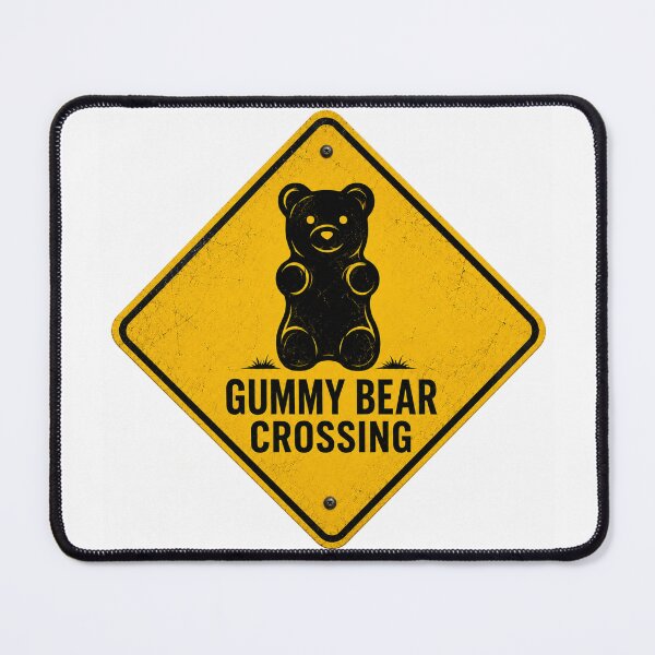 Item preview, Gummy Bear Crossing designed and sold by Dad Duty Designs.