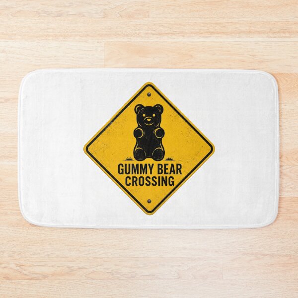 Item preview, Gummy Bear Crossing designed and sold by Dad Duty Designs.