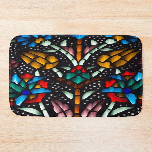 Item preview, Colorful Stained Glass Mosaic Pattern designed and sold by BuckaBaby.