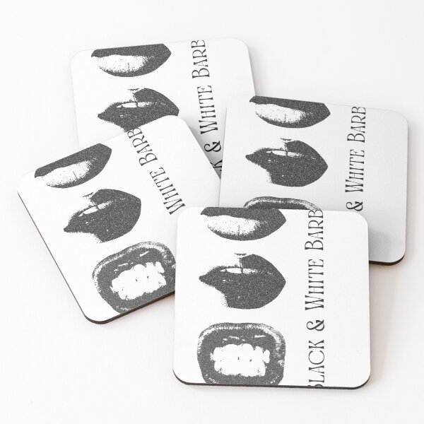 Item preview, Black & White Barbie Vintage Lips designed and sold by Sickrobot8.
