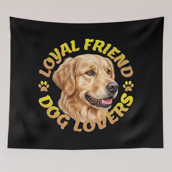 Item preview, Loyal friend, dog lover designed and sold by ReneMM.