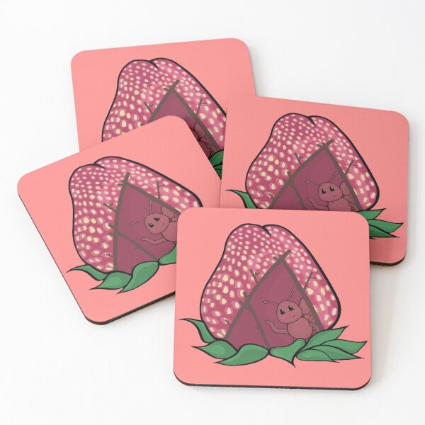 Item preview, ant in strawberry hut designed and sold by silentstylings.