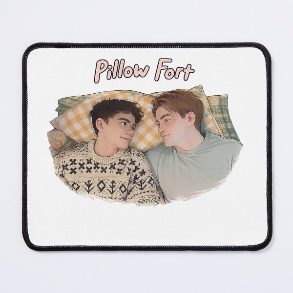 Item preview, Heartstopper Pillow Fort Inspired Artwork designed and sold by popsloganmerch.