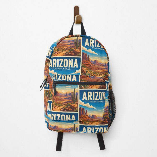 Item preview, Arizona in the USA (North America), Vintage Art Travel Landscape designed and sold by MaateoDesign.