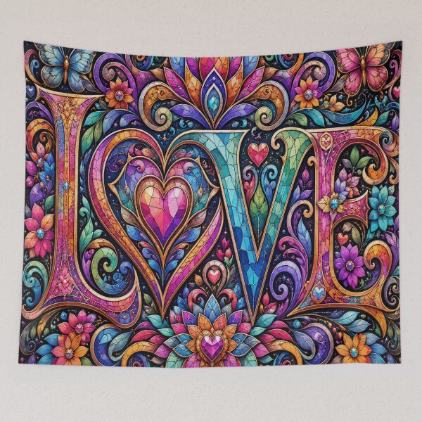 Item preview, Love Colorful Pattern designed and sold by DazzleKitty.