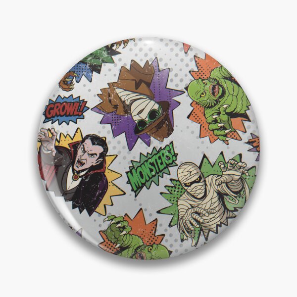 Item preview, classic comic horror monsters designed and sold by gemmalflynn.
