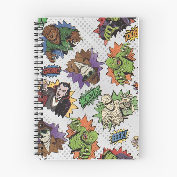 Item preview, classic comic horror monsters designed and sold by gemmalflynn.