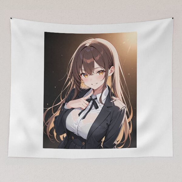 Item preview, Animation - Manga Heroine, Golden-Haired Beauty designed and sold by AnimeShin.